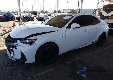 2017 Lexus Is 200T из США, поврежденный, VIN JTHBA1D2XH5045368